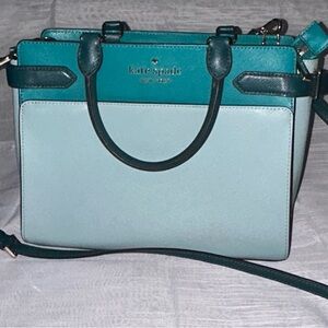 Kate Spade Madison Medium Teal and turquoise Women's satchel